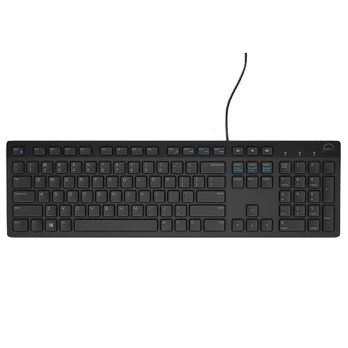 Teclado DELL KB216 (Inglés), USB, Negro, PC/server, Alámbrico
