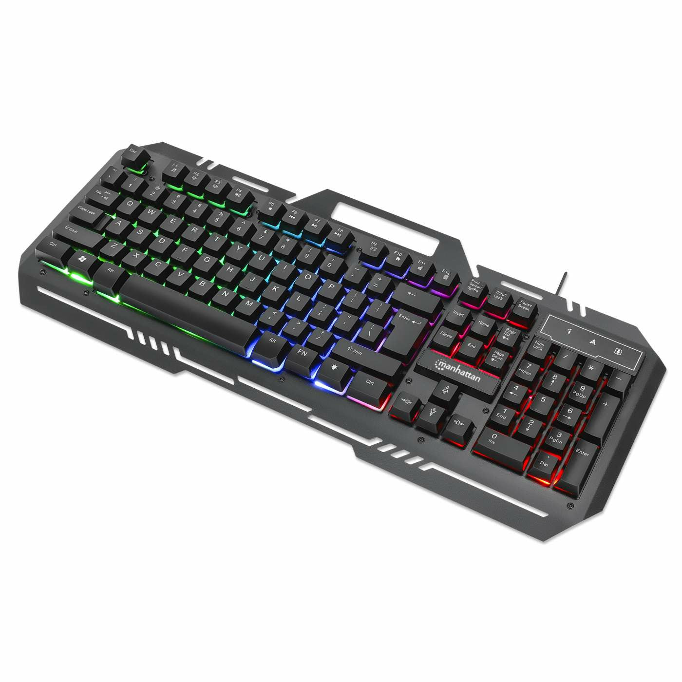 180610 Teclado Gaming Panel Metalico