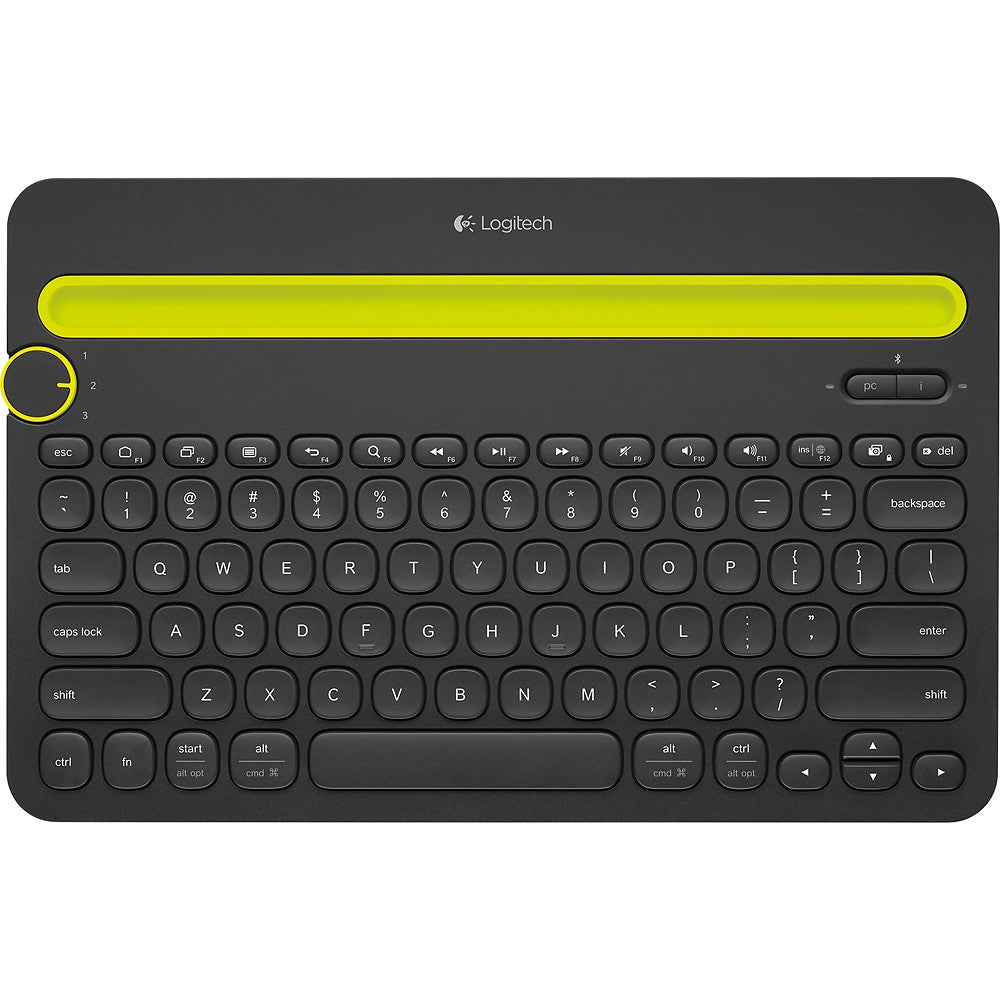 Teclado LOGITECH K480, Negro, QWERTY, Inalámbrico, Bluetooth