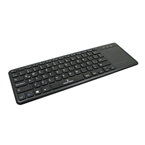 Teclado PERFECT CHOICE PC-201021, RF inalámbrico, QWERTY, Negro, Universal, Inalámbrico
