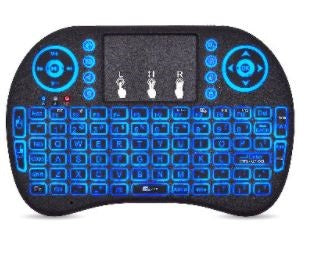 Teclado Mini Inalámbrico, Recargable, Iluminado RGB (963814), Brobotix.