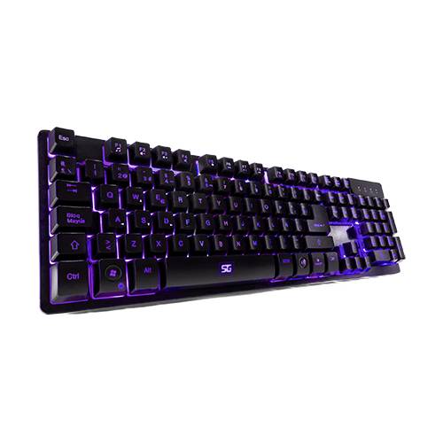 Teclado Gamer VORAGO Start the Game KB-502, USB, Teclas iluminadas, Anti ghosting