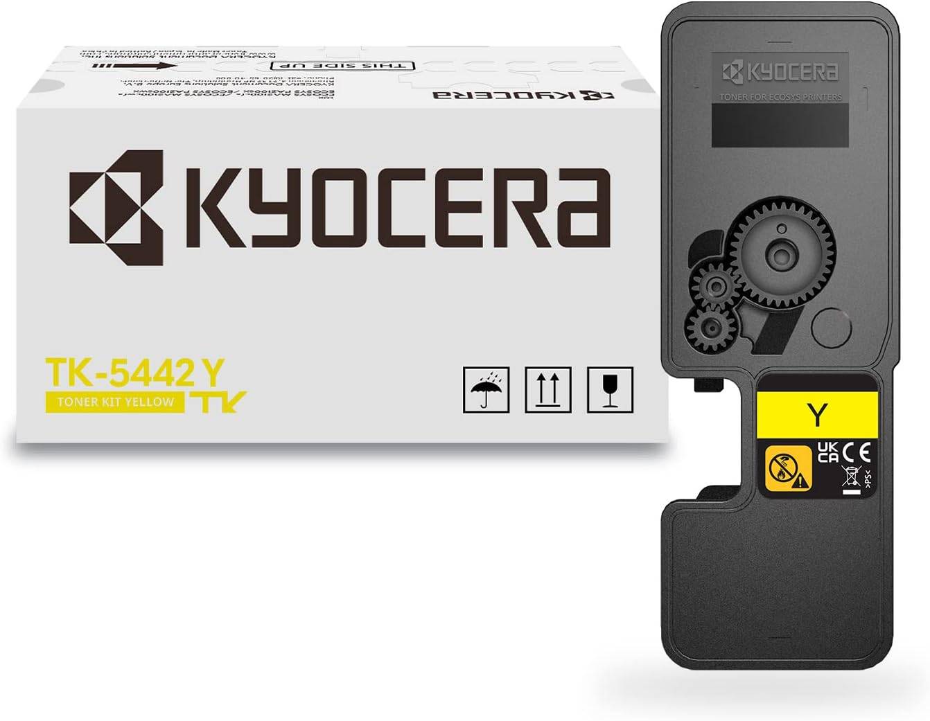 TONKYC2090 Tóner KYOCERA 1T0COAAUS0 TK-5442Y, 2400 páginas, amarillo