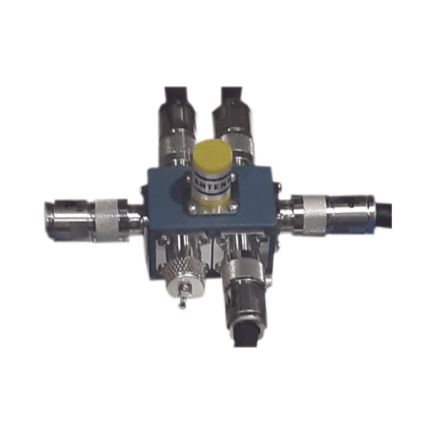 Unión de 4 VÃas, 300-512 MHz para Combinador Telewave, 400 Watt en Conectores N Hembra.