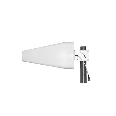 Antena logarÃtmica de banda ancha para exterior, ganancia de 11 dBi, conecto N-hembra, rango de frecuencia (806-960 / 1710-2700 MHz)