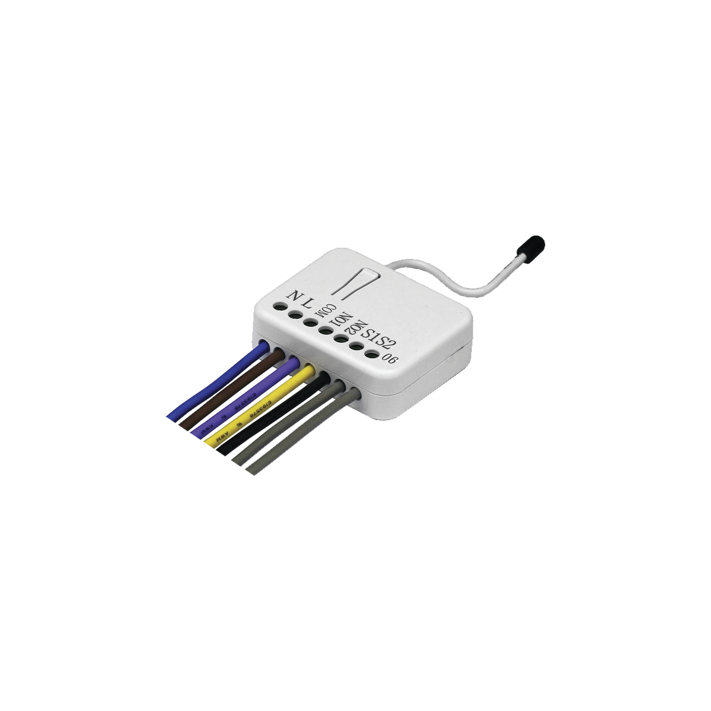 Modulo de relevador, tecnología inalámbrica Z-WAVE, compatible con HUB HC7, panel de alarma L5210, L7000, Total Connect y Alarm.Com