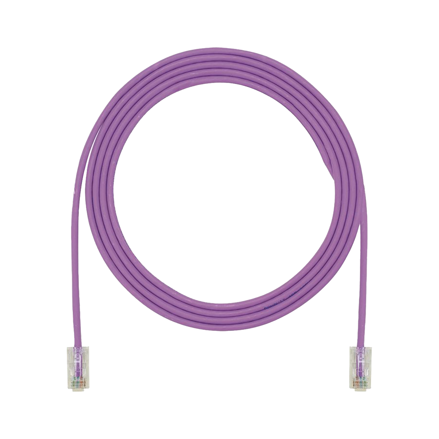 Cable de Parcheo UTP, Cat6A, 24 AWG, CM, Color Violeta, 22ft