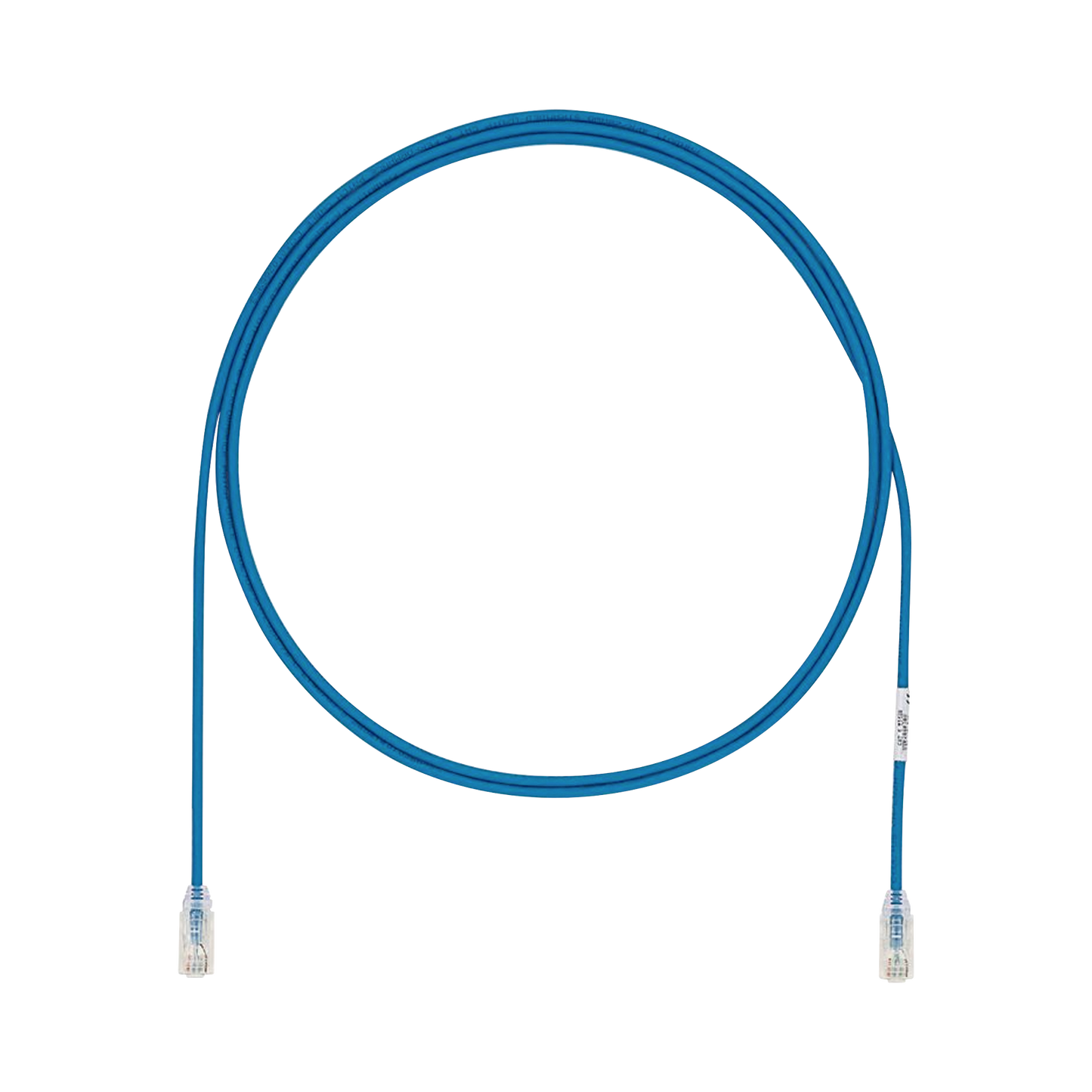 Cable de Parcheo UTP Cat6A, CM/LSZH, Diámetro Reducido (28AWG), Color Azul, 6ft