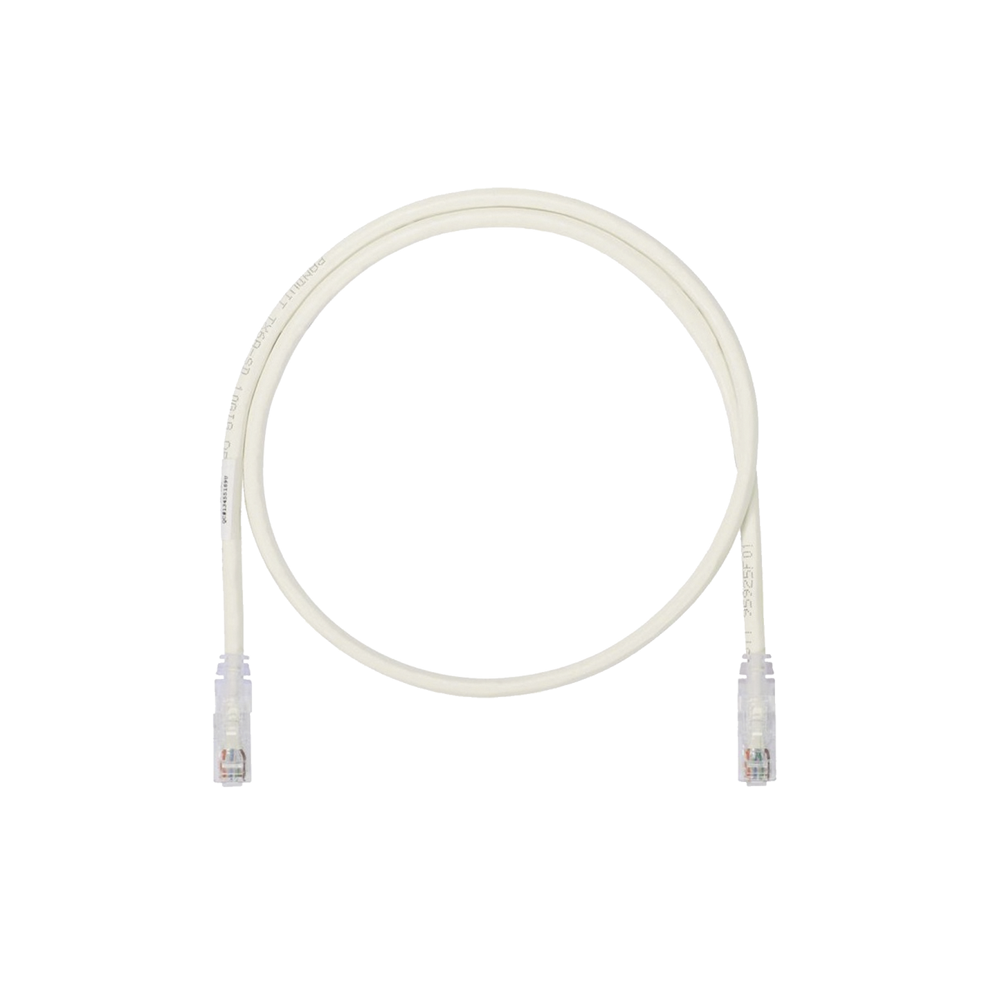 Cable de Parcheo UTP, Cat6A, 26 AWG, CM, Color Blanco Mate, 3ft