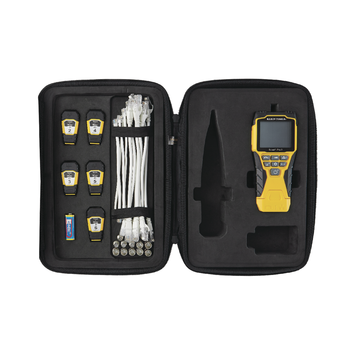 Probador Scoutâ„¢ Pro 3 con kit de transmisores remotos Test-n-Mapâ„¢ (Inspección PoE)