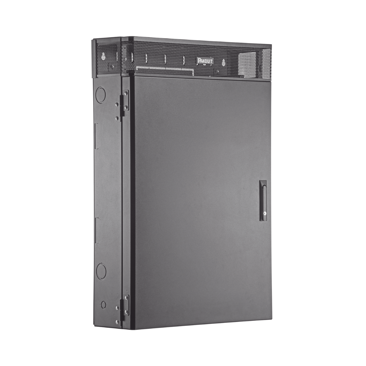 Gabinete de Montaje en Pared TrueEdgeâ„¢, Con 3 UR para Equipo Activo y 3 UR para Paneles de Parcheo, Fabricado en Acero, Color Negro