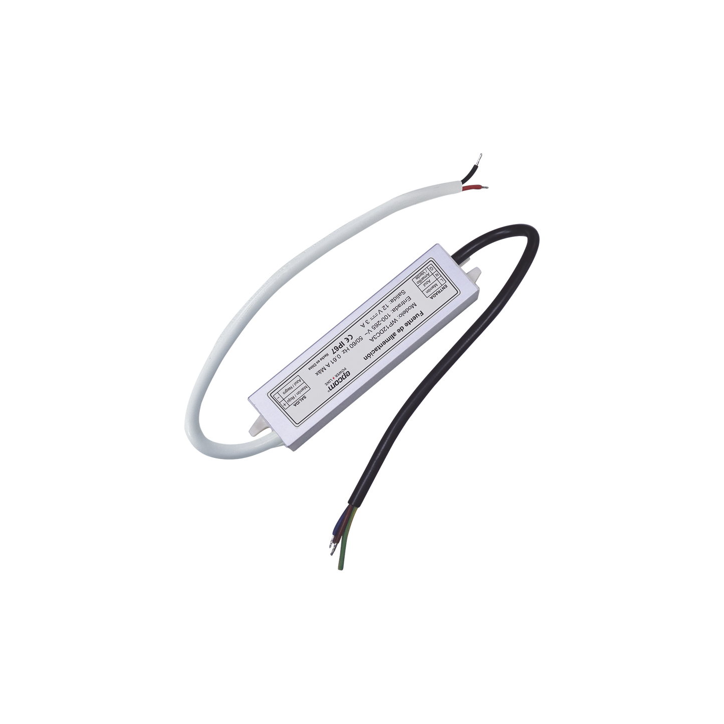 Fuente De Alimentacion Para Intemperie Waterproof 12 V @ 3 A