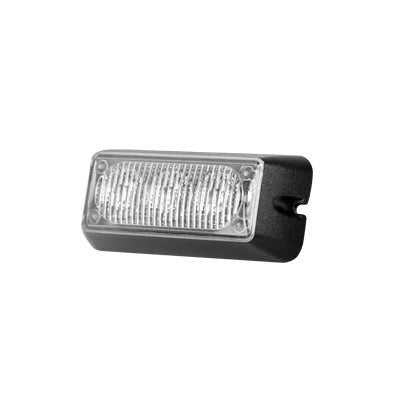 Luz auxiliar brillante con 3 LEDs, color ámbar, mica transparente