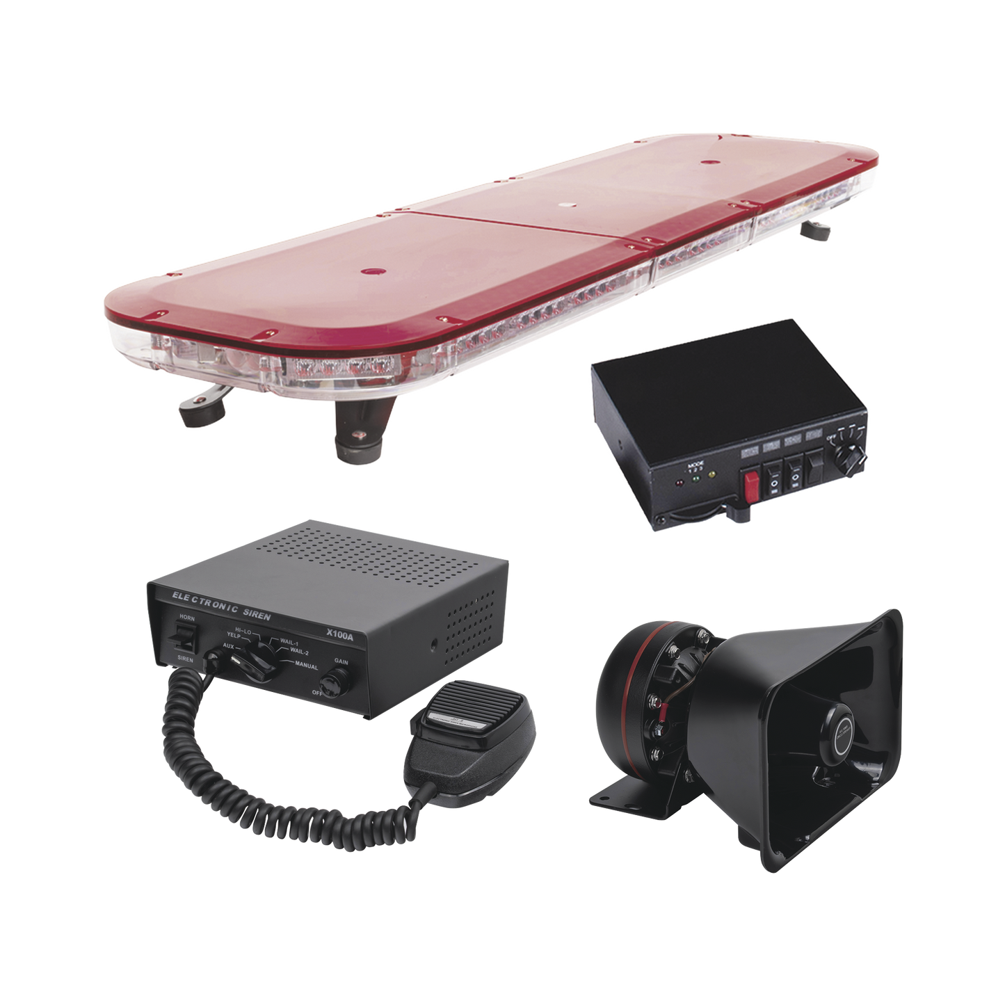 Kit básico para equipamiento de unidades de emergencias, ambulancias y vehÃculos de bomberos