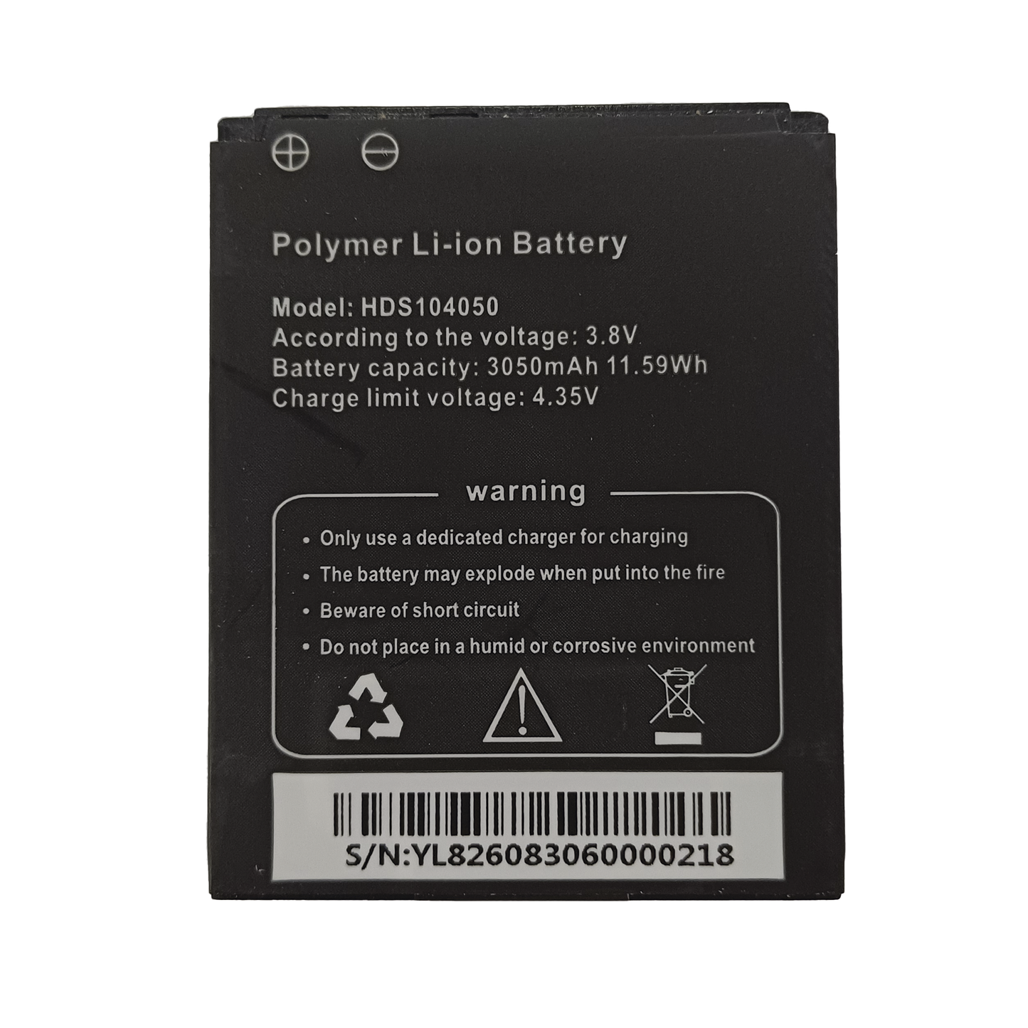 BaterÃa de Respaldo para Bodycam XMR-R3