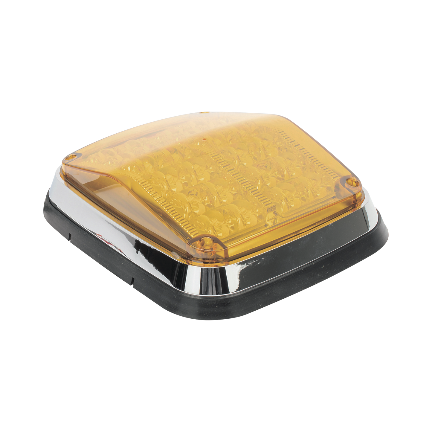 Luz de advertencia de 8 X 6", Color Ãmbar, SAE, IP67, Ideal para Ambulancias