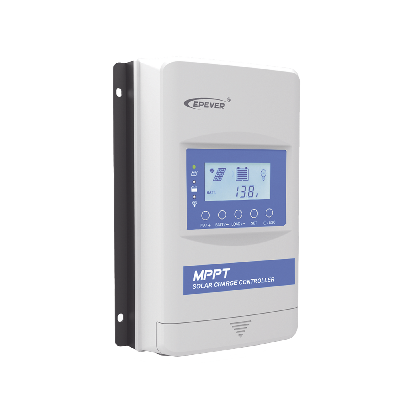 Controlador Solar MPPT 30A 12/24V, Máximo Voltaje de Circuito Abierto Voc 100Vcc, Configurable para BaterÃas de Litio