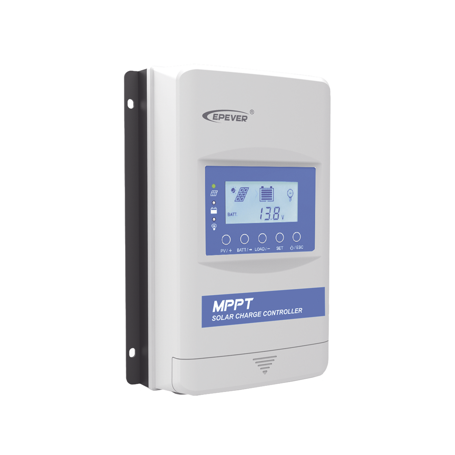 Controlador Solar MPPT 40A 12/24V, Máximo Voltaje de Circuito Abierto Voc 100Vcc, Configurable para BaterÃas de Litio