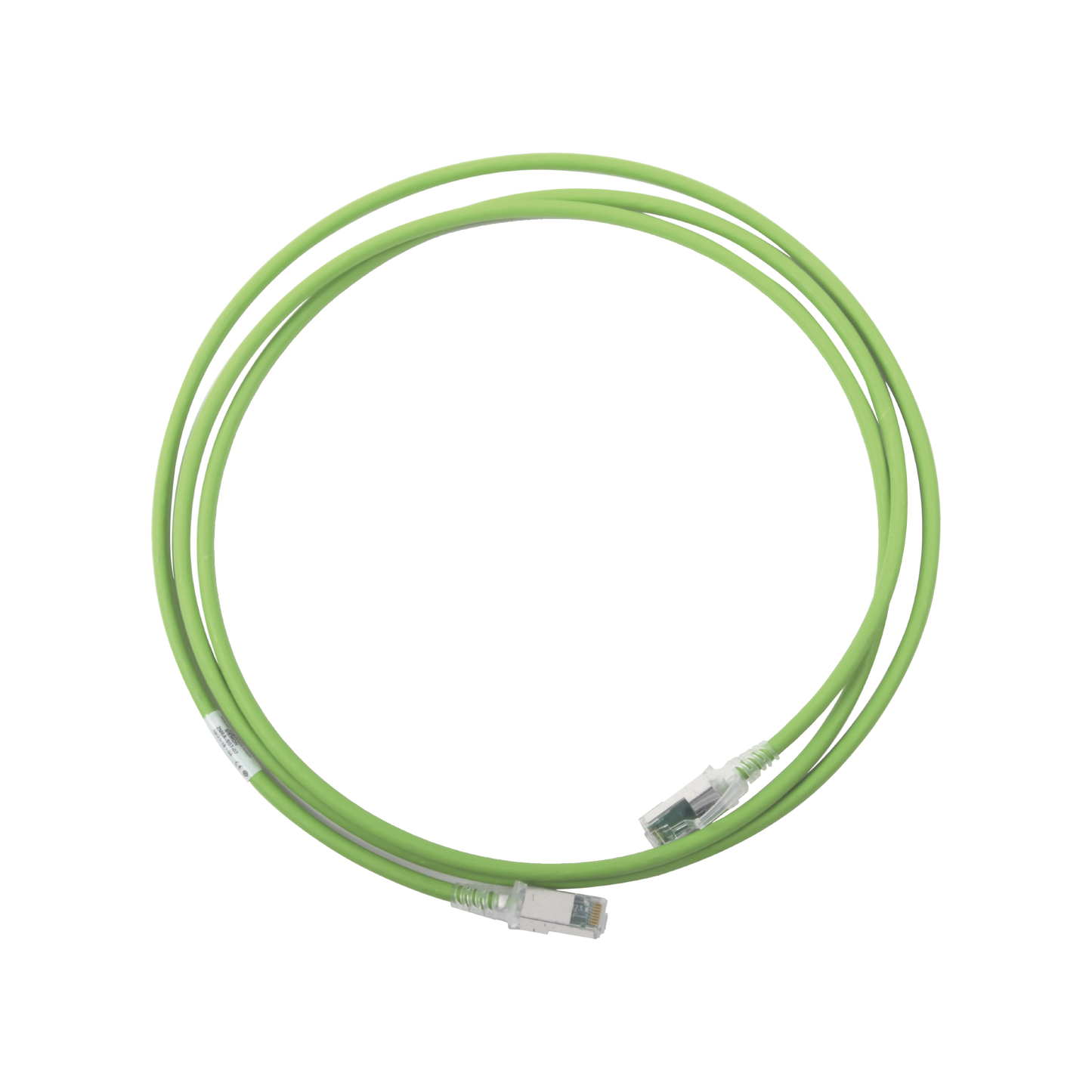 Patch Cord Z-MAX Cat6A S/FTP, CM/LS0H, 7ft, Color Verde