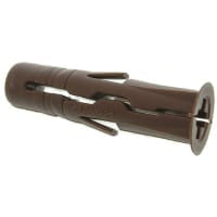 Enchufe-de-pared-plástico-de-Rawl-Fixings-68557,-diámetro-7m-m,-longitud-30m-m-del-agujero-que-fija6855768557