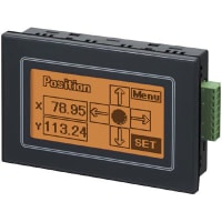 Serie 3monocromática de los pixeles 128x64 24VDC de la pantalla del tacto de HMI " GT