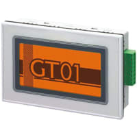 Serie miniatura del negro RS422 5VDC GT01 del Touchscreen