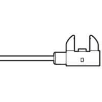 Sensor, detector líquido del escape, radio de curva de R4 milímetro, metro de 5