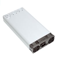 Fuente de alimentación, 85 264V adentro, extremo incluido, delantero, ranura de 6, 1200W, serie de UltiModUX6UX6