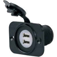 Receptáculo dual 12 24V, OEM del cargador del Usb12VDUSB B12VDUSB B