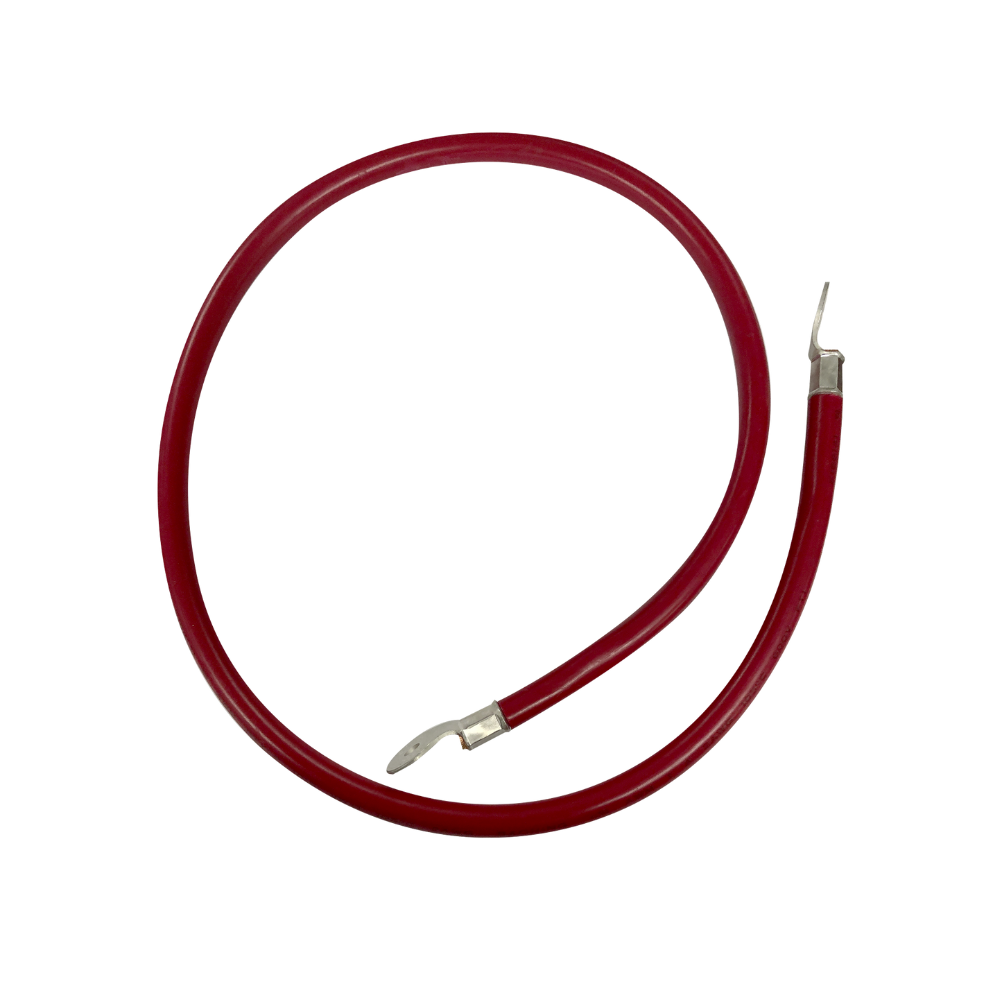 Cable para BaterÃas 1 m, Rojo, Calibre 2 AWG con Terminales de Ojo en Ambos Extremos