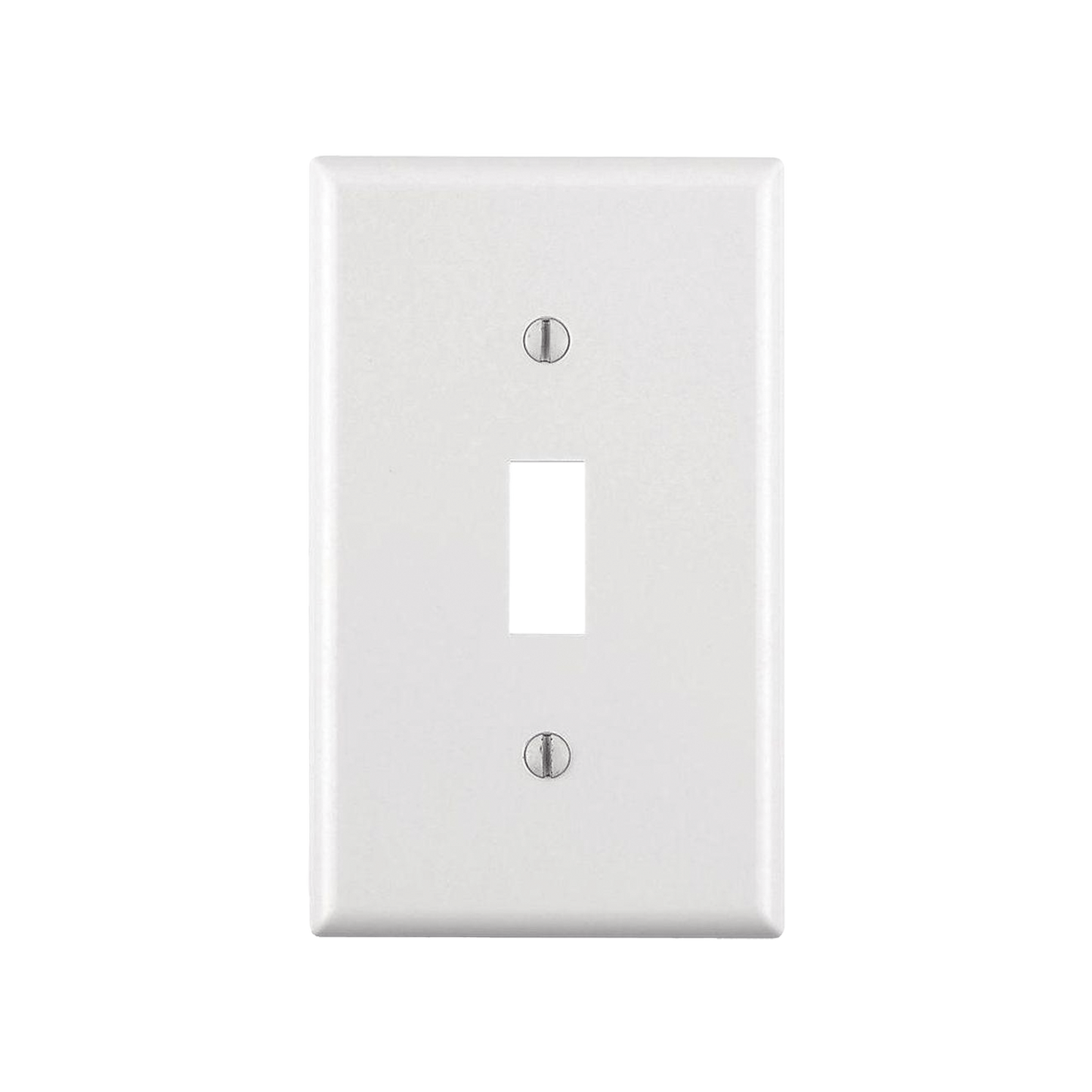 Tapa para Contacto Rectangular Color Blanco.