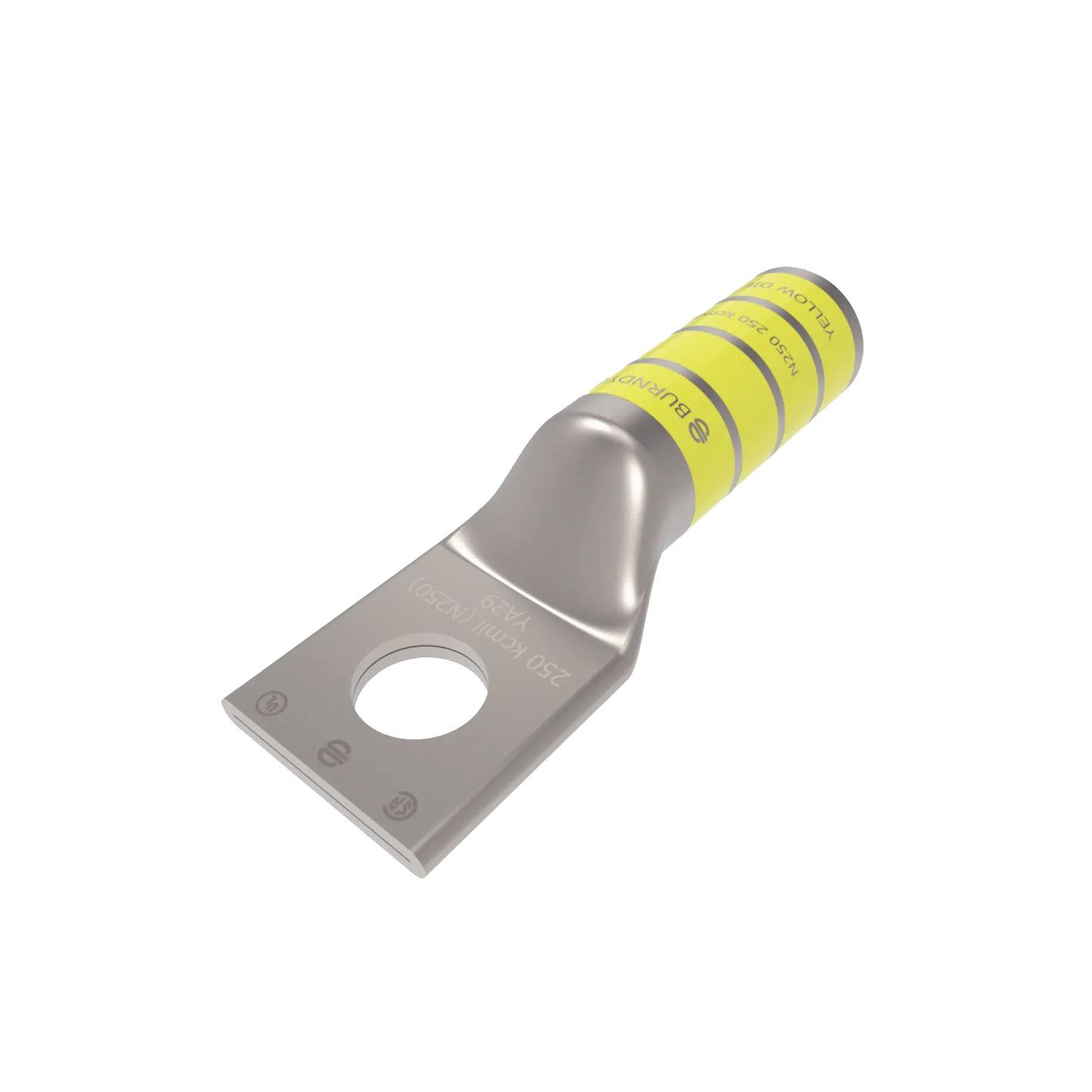 Terminal de Compresión para Tornillo 1/2 " y Calibre 250 KCMIL.