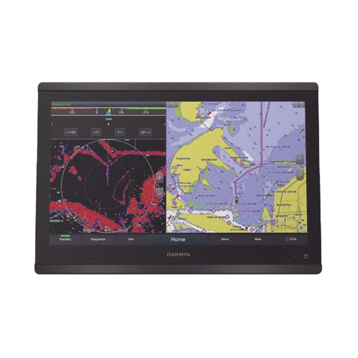 GPSMAPÂ® 8416 con mapa base mundial