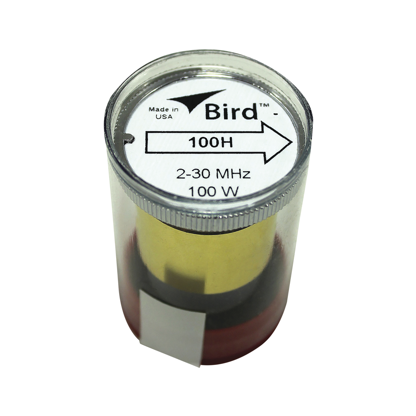 Elemento en Línea 7/8 de 100 Watt para Wattmetro BIRD 43 en el Rango de Frecuencia de 2-30 MHz.