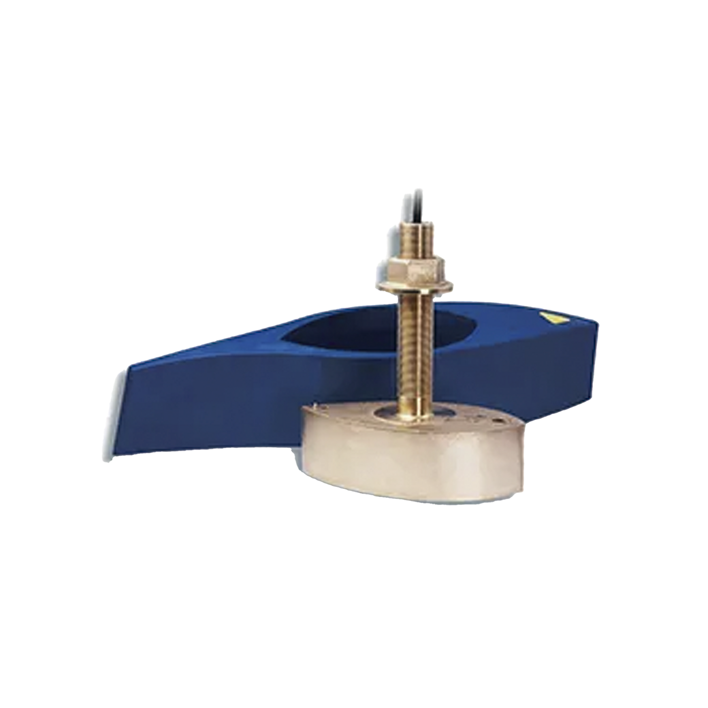 Transductor B260 de montaje a travÃ©s del casco de bronce con sensores de profundidad, velocidad y temperatura