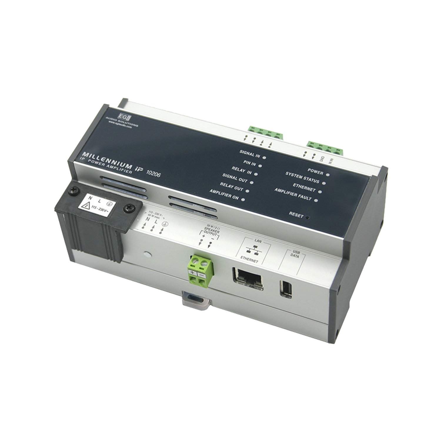 Etapa de potencia IP con Salida para Altavoces de Baja Impedancia | EGI AUDIO SOLUTIONS