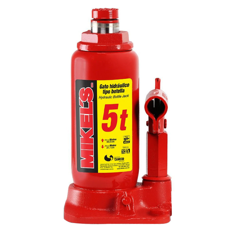 Gato Hidraulico Botella 5,000 Kgs Gh-5