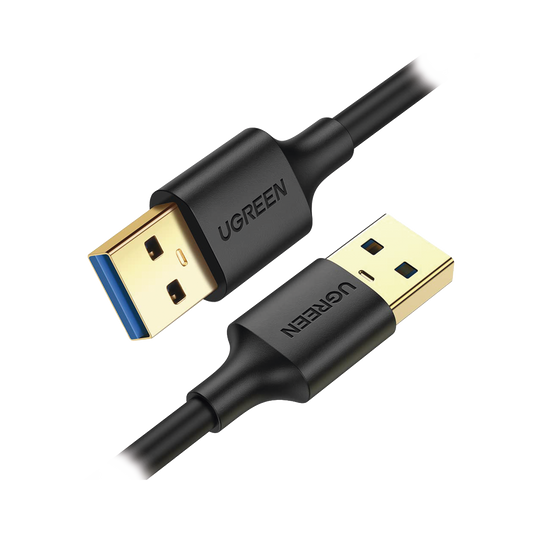 Cable USB-A 3.0 a  USB-A 3.0 / 2 Metros / Macho a Macho / Conector Niquelado / NÃºcleo de Cobre EstaÃ±ado / Blindaje MÃºltiple / Velocidad 5Gbps / No Requiere Controlador / Compatible con USB2.0 Y USB 1.1
