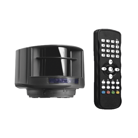 Kit de Sensor lÃ¡ser y control remoto / Evite el uso de lazos magnÃ©ticos / Protege carriles de hasta 9.6 m de ancho y 9.6 metros de profundidad
