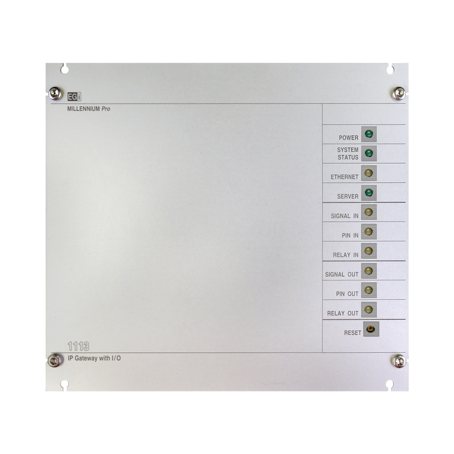 Interfaz Millennium IP para gestiÃ³n de avisos y mÃºsica pre-grabados IP con 8 relÃ©s IN/OUT