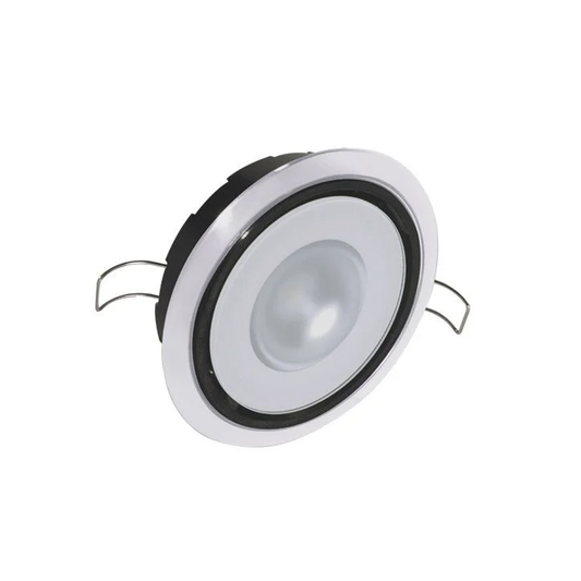Posicionable luz led marina Mirage, emite luz color blanco cÃ¡lido de 480 lÃºmenes, para uso interior y exterior con grado de protecciÃ³n IP67.