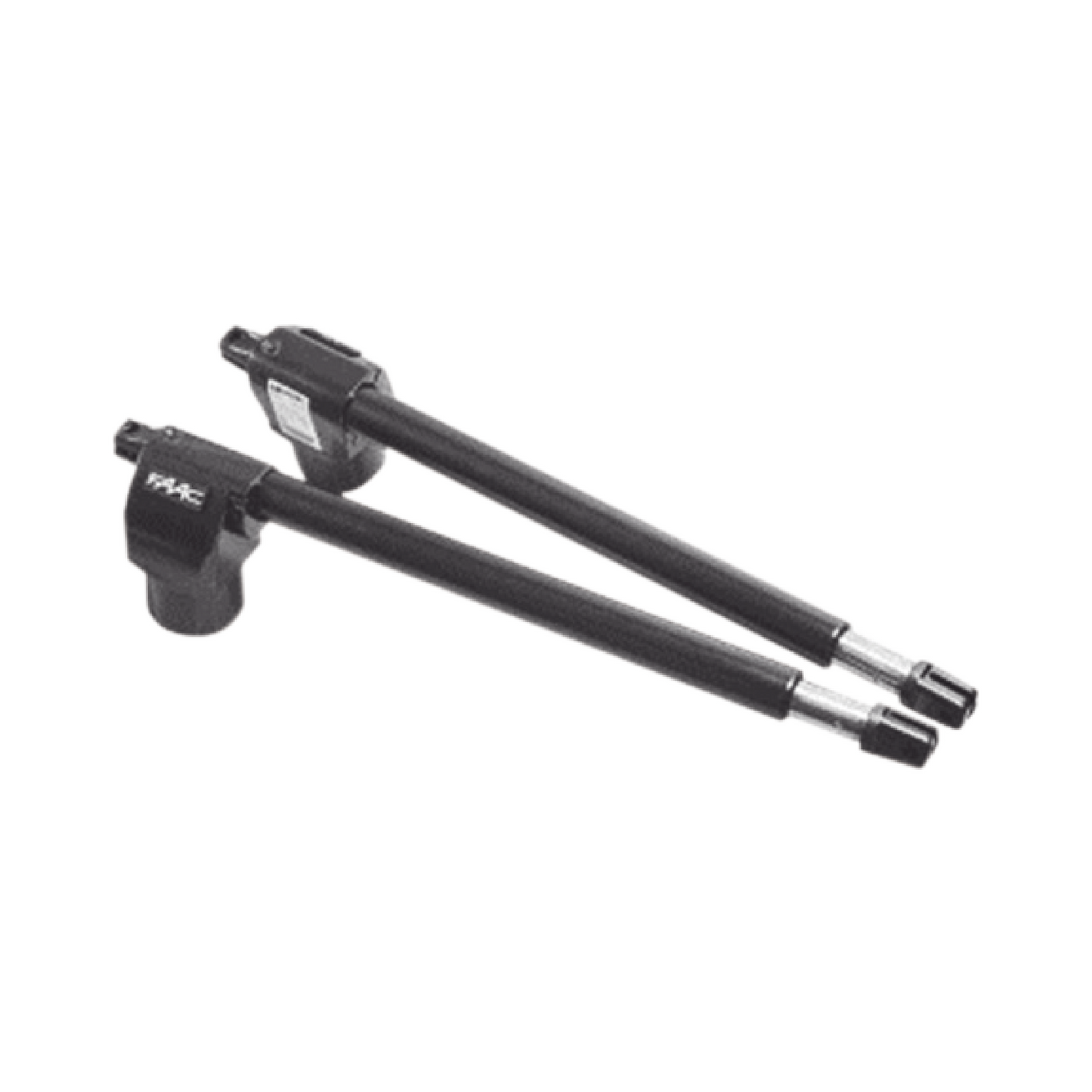 Kit de Operadores Abatibles FAAC 412 Para Puertas de 3 Metros y hasta 300 KG / Operadores no Reversibles y Con llave de Desbloqueo Manual