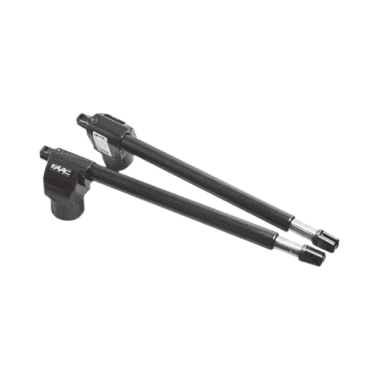 Kit de Operadores Abatibles FAAC 412 Para Puertas de 3 Metros y hasta 300 KG / Operadores no Reversibles y Con llave de Desbloqueo Manual