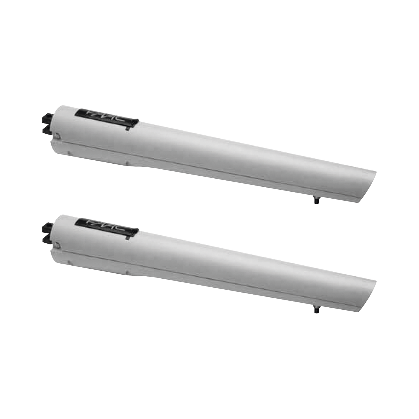 Kit de Operadores FAAC S418 para Puertas Abatibles de hasta 2.7m y 300Kg / Con Capacidad de Respaldo de Baterías y Desbloqueo Manual