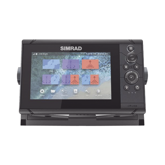 Display Cruise de 7" para navegaciÃ³n y ecosonda, incluye transductor 83/200 kHz