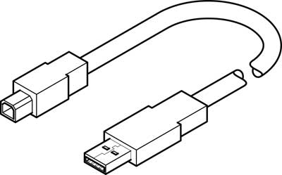 Cable de programación NEBC-U1G4-K-1.8-N-U2G4