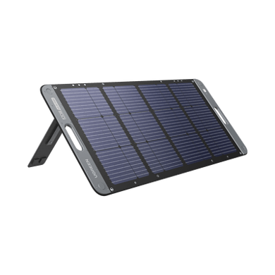 Panel Solar Plegable 100W / Recomendado para el Power Station Portable de 600W UGREEN /  Alta Eficiencia de Conversión / Alineación Inteligente de la Luz Solar / Resistente Al Agua Y Duradero / Incluye Cable XT60 Macho a Macho 2m.