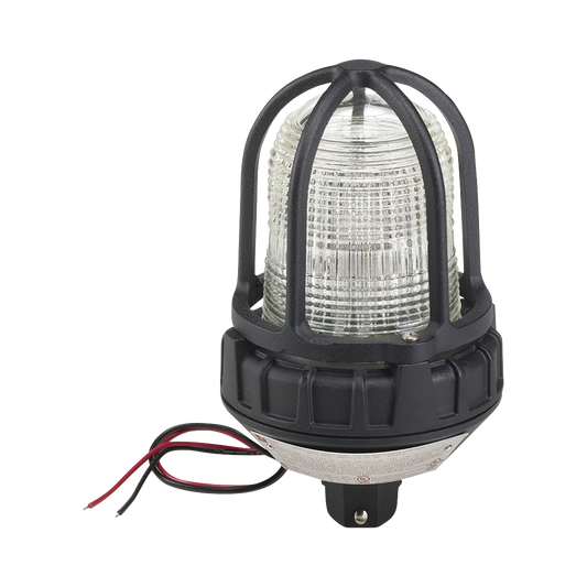 Luz estroboscÃ³pica para ubicaciÃ³nes peligrosas,  montaje tipo tubo, 12-24Vcc, magenta