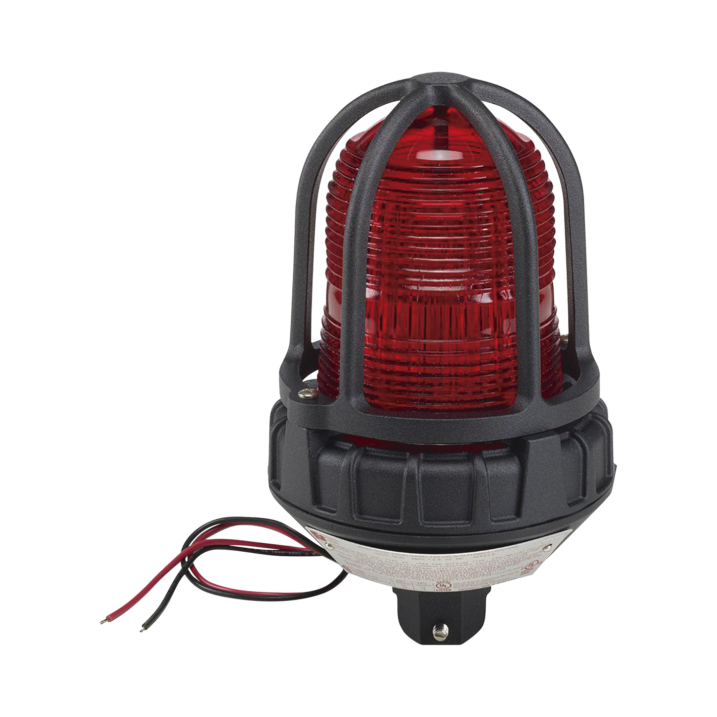Luz estroboscÃ³pica para ubicaciÃ³nes peligrosas,  montaje tipo tubo, 12-24 VCD, color Rojo