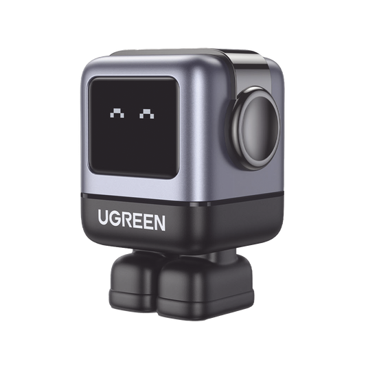 Cargador RobotGaN de 65W Serie Nexode | 3 Puertos de Carga RÃ¡pida | 2 USB-C | 1 USB-A | PD 3.0 | QC 4.0 | Carga Inteligente | TecnologÃ­a GaN II | Zapato MagnÃ©tico ExtraÃ­ble | Carcasa Ignifuga | Pantalla LED